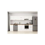 295X210 Cm Klasik Mebran Mutfak Dolabı Beyaz Beyaz M-E80S45S50-1 Mebran | Beyaz - Mdf