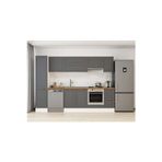 295X210 Cm Klasik Mebran Mutfak Dolabı Beyaz Beyaz Mb-E90B45S40-1 Mebran | Antrasit - Mdf