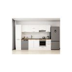 295X210 Cm Klasik Mebran Mutfak Dolabı Beyaz Beyaz Mb-E90B45S40-1 Mebran | Beyaz - Mdf