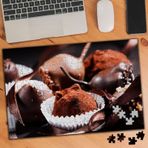 29848420 Kahveli Çikolata Topları 240 Parça Puzzle Yapboz