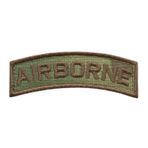 2AFTER1 Airborne Shoulder Tab Multicam OCP US Army Tactical Moral Hook-and-Loop Patch