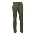 2AS 2ASCAR004 Patiga Cargo Gabardin Yeşil Erkek Pantolon