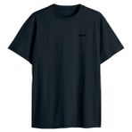 2AS 2ASFİJ2023 Siyah Sıfır Yaka Erkek T-shirt