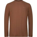 2AS 2ASVERMFBSS24-KAK1 Vernon Kakao Uzun Kol Viloft Erkek T-shirt