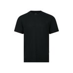 2AS 2ASWINMFB Winson Siyah Viloft Sıfır Yaka Erkek T-Shirt