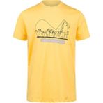 2AS Alex Baskılı Erkek Sıfır Yaka T-Shirt 016 - 2XL - Sarı