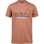 2AS Alex Baskılı Erkek Sıfır Yaka T-Shirt 016 - M - Kahve