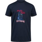 2AS Alex Baskılı Erkek Sıfır Yaka T-Shirt 042 - Lacivert