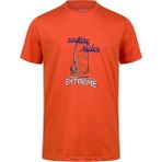 2AS Alex Baskılı Erkek Sıfır Yaka T-Shirt 042 - M - Turuncu