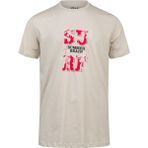 2AS Alex Baskılı Erkek Sıfır Yaka T-Shirt 047 - M - Kum