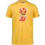 2AS Alex Baskılı Erkek Sıfır Yaka T-Shirt 047 - Sarı - M