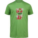 2AS Alex Baskılı Erkek Sıfır Yaka T-Shirt 047 - Yeşil