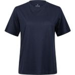 2AS Alexa Kadın Bisiklet Yaka T-Shırt - Lacivert - 2XL