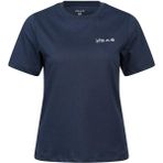 2AS Alıce Kadın Yuvarlak Yaka T-Shirt - Lacivert - XL