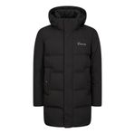 2As Andome Men Down Siyah Parka Erkek Siyah Uzun Mont 2Asadpmcnfw23