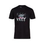 2as As Alex Baskılı Erkek Sıfır Yaka T-Shirt Siyah
