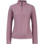 2AS Camila Kadın Yarım Fermuarlı İnce Polar Sweatshirt Lila