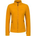 2AS Cara Kadın Tam Fermuarlı Ince Polar Sweatshirt - 2XL - Hardal
