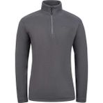 2AS Cedric Erkek Yarım Fermuarlı Ince Polar Sweatshirt Antrasit - XL