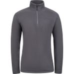 2AS Cedric Erkek Yarım Fermuarlı İnce Polar Sweatshirt Antrasit