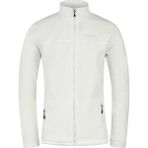 2AS Chestert Erkek Beyaz Tam Fermuarlı İnce Polar Sweatshirt Antipeeling Özellikli Yumuşak Dokulu