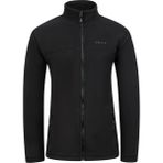 2as Chestert Erkek Tam Fermuarlı İnce Polar Sweatshırt Siyah