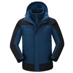 2AS Elbruz Lacivert 3in1 Erkek Montu