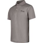 2AS Erkek Polo Yaka T-Shirt Nefes Alabilen Pamuklu Kumaşla Kısa Kol Modelleri - Antrasit