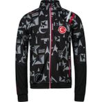 2AS Fırat Milli Takım Siyah Fermuarlı Erkek Sweatshirt