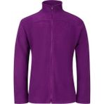 2AS Larry Erkek Tam Fermuarlı Polar Sweatshirt Mor - XL