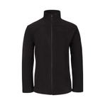 2AS Larry Erkek Tam Fermuarlı Polar Sweatshirt Siyah