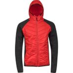 2AS Lucas Erkek Kapşonlu Tam Fermuarlı Sweat Kırmızı - 2XL