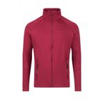 2as Menza Tam Fermuarli Kadın Sweatshirt Bordo