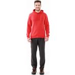 2AS Oliver Erkek Kapüşonlu Sıfır Yaka Sweatshirt Kırmızı
