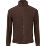 2AS Peak Tam Fermuarlı Heavy Polar Kahverengi Erkek Sweatshirt