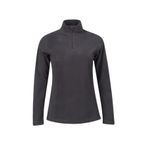 2AS Pinna Yarım Fermuarlı Antrasit Polar Kadın Sweatshirt