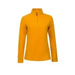 2AS Pinna Yarım Fermuarlı Koyu Sarı Polar Kadın Sweatshirt