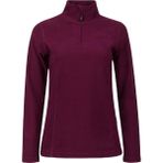 2AS Pinna Yarım Fermuarlı Mor Polar Kadın Sweatshirt