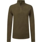2AS Potra Yarım Fermuarlı Polar Haki Çocuk Sweatshirt