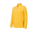 2AS Potra Yarım Fermuarlı Polar Sarı Çocuk Sweatshirt
