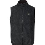 2AS Riley Erkek Yelek Havlu Merino Siyah - 2XL - Tek Renk