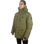 2AS Saalbach Man Down Jacket Green Erkek Mont - 2XL - Haki