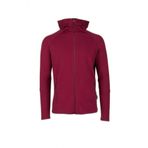 2AS Selenge Bordo Fermuarlı Kapşonlu Sweatshirt