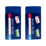 2b Sınav Silgisi 2 Adet Xxx Dust Free Ticon Toz Bırakmaz - Mavi - 1 Adet
