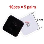 2Danlu 10 Adet 4X4CM 20 Adet/10 Adet Lot Sağlık Messenger Elektrot Pedleri Onlarca Akupunktur Terapi Makinesi Aksesuarları Orta Düşük Frekanslı Masaj Yaması (Yurt Dışından)