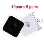 2Danlu 10 Adet 5x5 cm 20 Adet/10 Adet Lot Sağlık Messenger Elektrot Pedleri Onlarca Akupunktur Terapi Makinesi Aksesuarları Orta Düşük Frekanslı Masaj Yaması (Yurt Dışından)