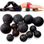 2Danlu 16X8 cm Beyaz Fitness Topu Seti Yüksek Yoğunluklu Epp Firma Fıstık Masaj Topları Miyofasyal Yayın Derin Doku Terapisi Için Hafif 2023 (Yurt Dışından)