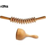 2Danlu 2 Adet Profesyonel Ahşap Maderoterapi Kiti Ahşap Terapi Masaj Aletleri Komple Kit - Anti-Selülit Lenfatik Drenaj Kas Relax (Yurt Dışından)