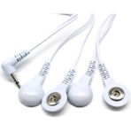2Danlu 4 Yollu 2.5mm 2 Yollu + 4 Yollu Makine Masajı Elektrot Elektrot Pedleri Tens Ünitesi Kurşun Teller Onlarca Ems Standart 5mm Bağlantı Masajı Için Kablolar (Yurt Dışından)