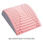2Danlu Pembe 02 Ayarlanabilir Omurga Tahtası Çok Seviyeli Tetik Noktası Sedye Boyun Bel Sırt Için Gevşeme Eva (Yurt Dışından)